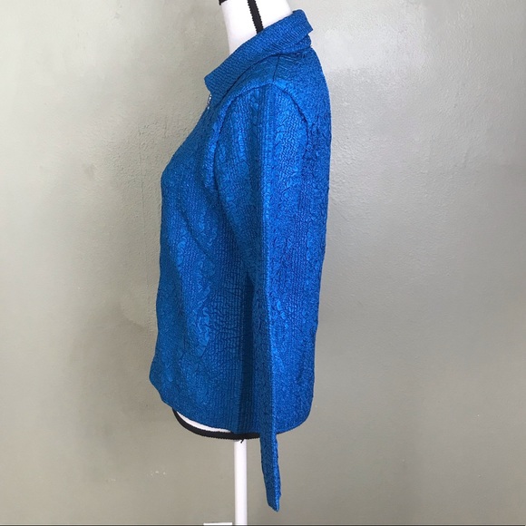 Magic it fits NWT Blue Popcorn Rhinestone Jacket - Picture 3 of 6